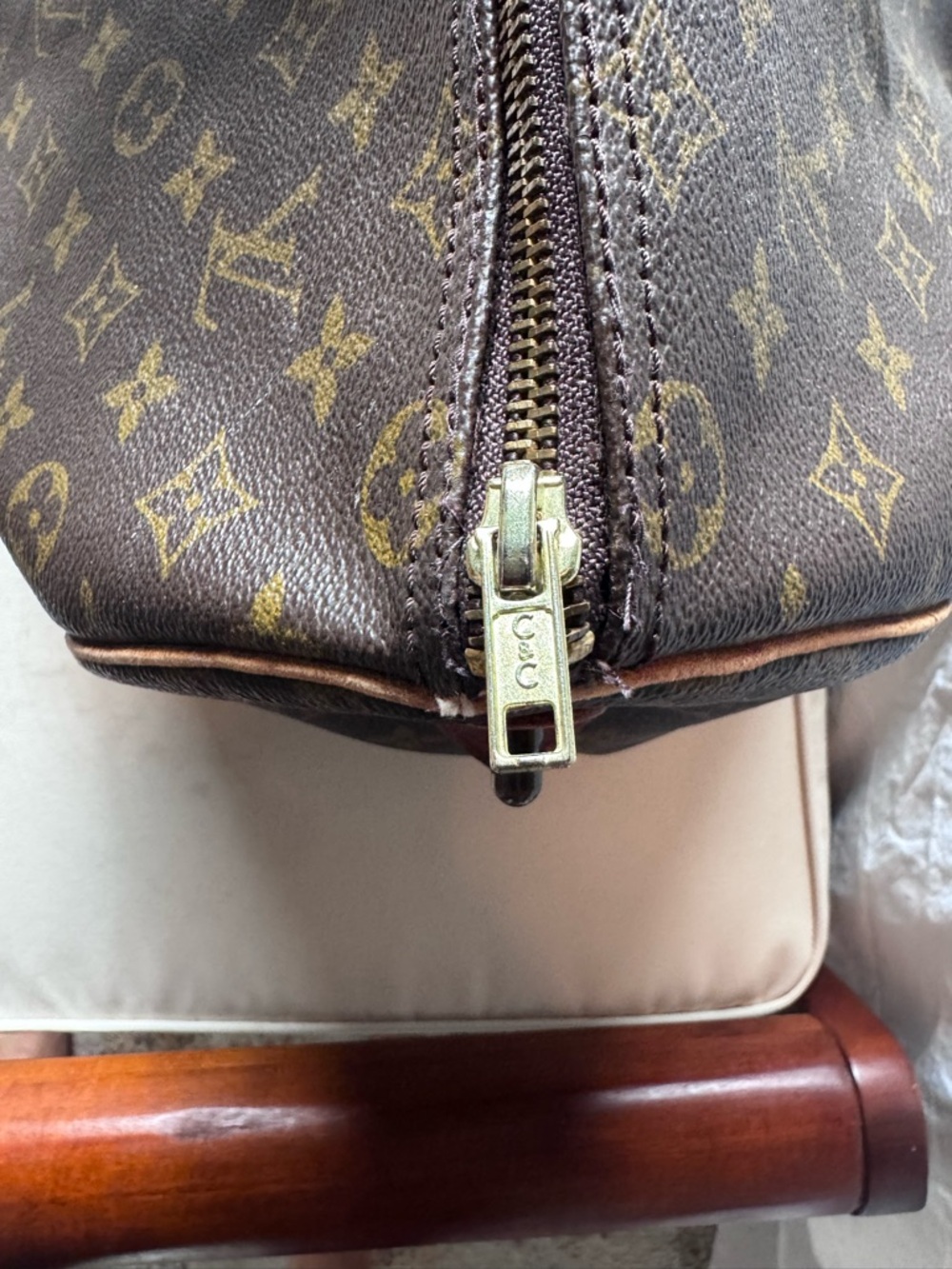 LV Vintage Keepall 50 - Picture 9 of 9